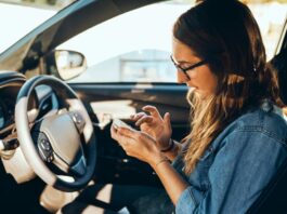 Estadísticas de conducción y mensajes de texto - Seguro de carro